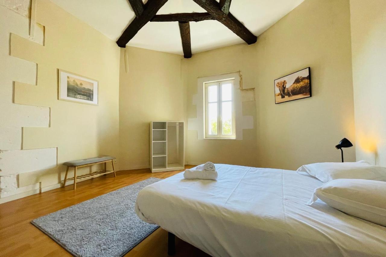 Ferienwohnung The Trench - Charming T3 In A Castle In The City Center Tours Exterior foto